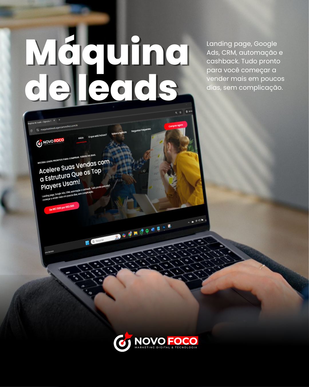 GERE LEADS TODOS OS DIAS E ATENDA 24H AUTOMATICAMENTE